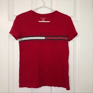 Tommy Hilfiger Women’s Big Logo Line T-shirt